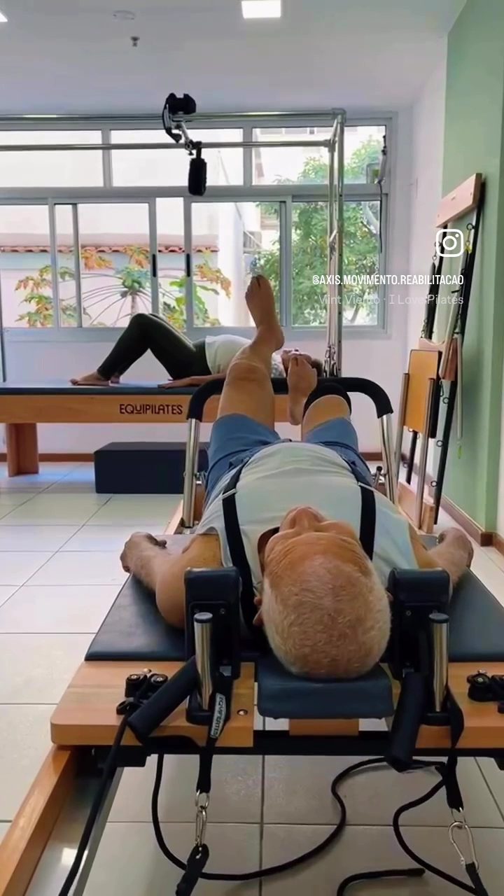 Aula de Pilates no Reformer